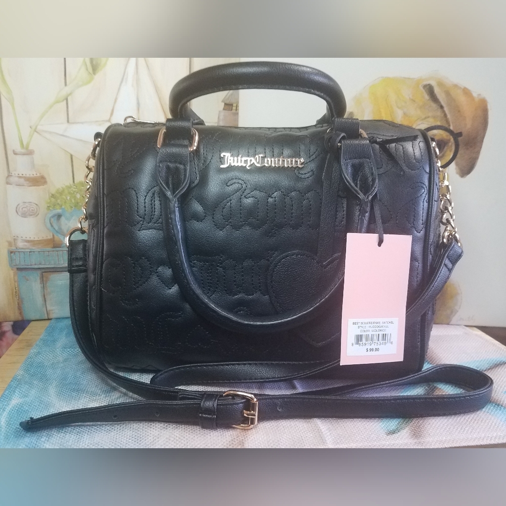 Juicy Couture Best Sellers Fame Satchel NWT
